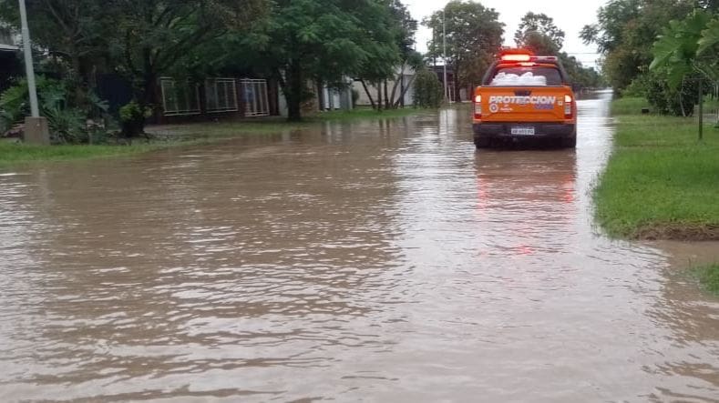 En tiempo real: El río Salado bajo control tras 800 mm de lluvia en el año En tiempo real: El río Salado bajo control tras 800 mm de lluvia en el año