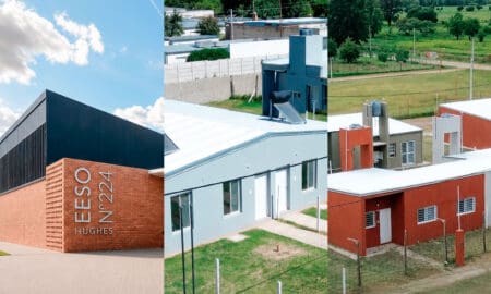 General López: La Provincia inaugura una escuela, entrega viviendas y escrituras