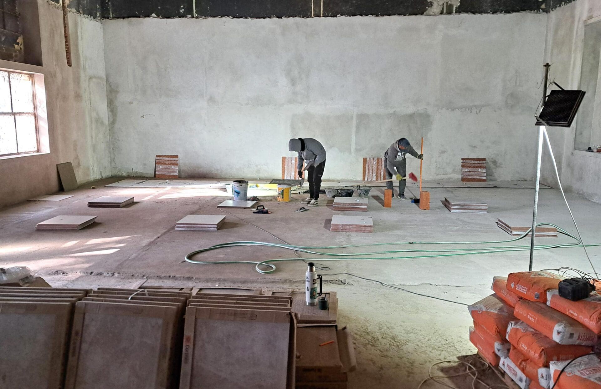 Villa Cañás: Avanzan los trabajos de restauración y puesta en valor de El Torreón Villa Cañás: Avanzan los trabajos de restauración y puesta en valor de El Torreón