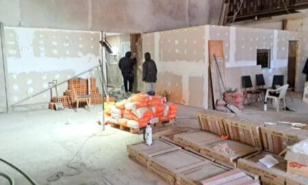 Villa Cañás: Avanzan los trabajos de restauración y puesta en valor de El Torreón