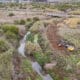 Sur provincial: Iniciaron la limpieza de 14 canales troncales para reducir el riesgo de inundaciones